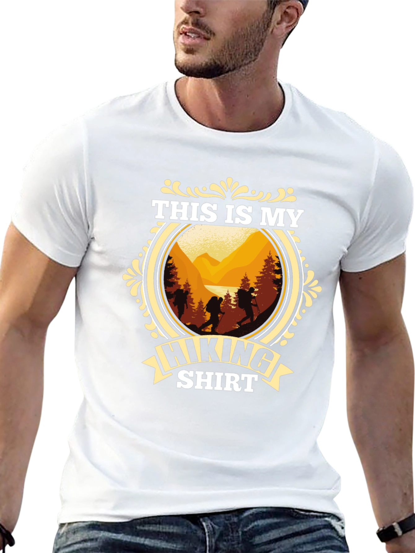Hiking T-Shirt - This Is My Hiking Shirt