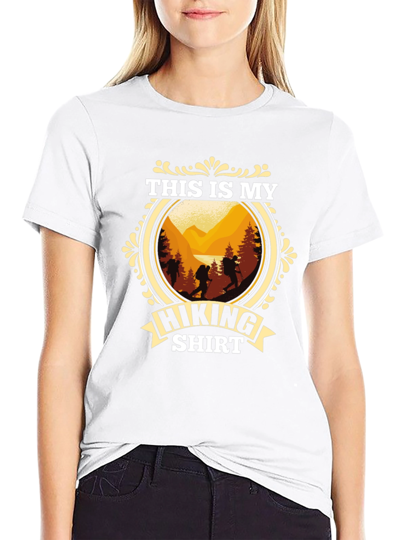 Hiking T-Shirt - This Is My Hiking Shirt