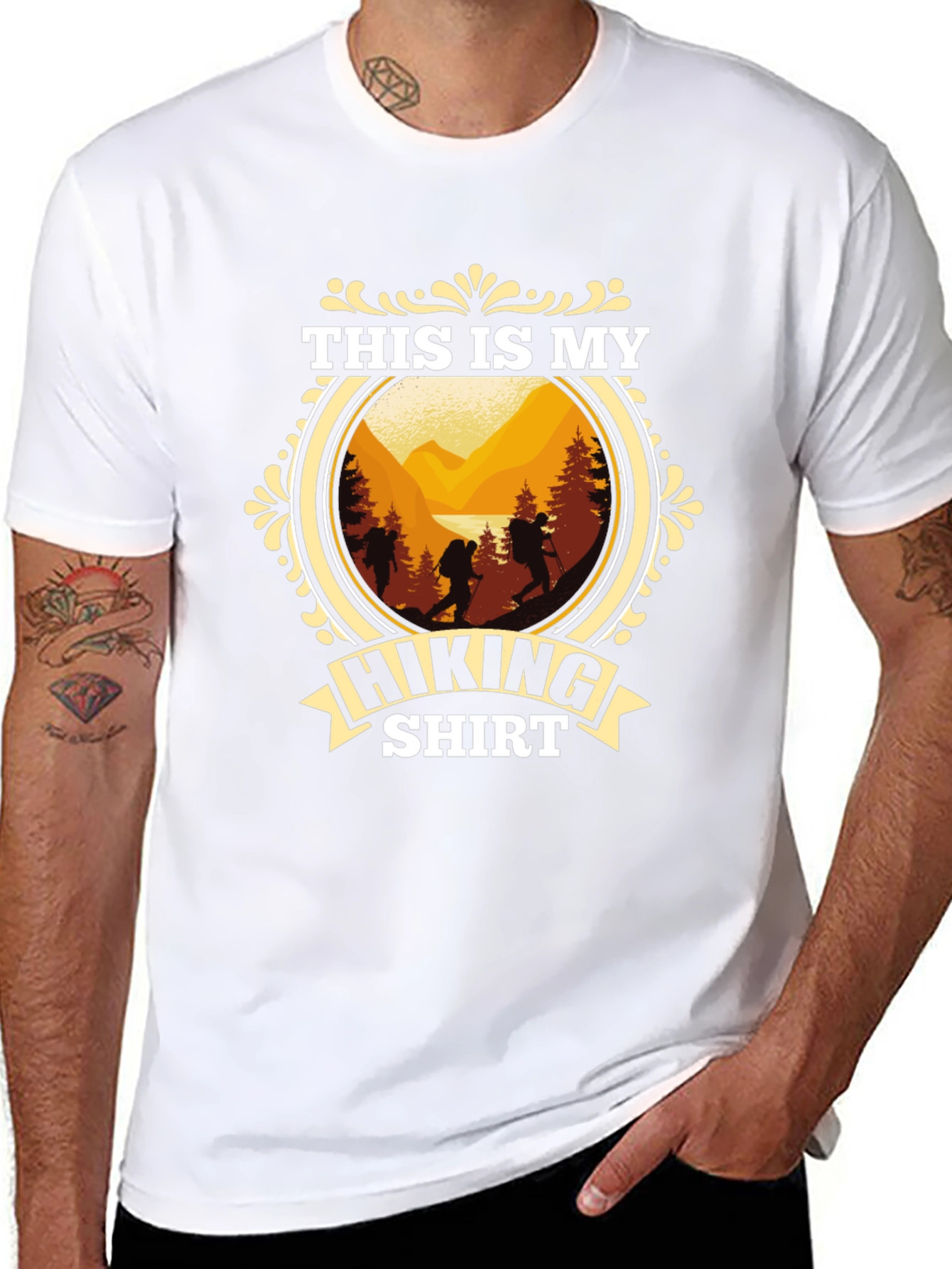 Hiking T-Shirt - This Is My Hiking Shirt