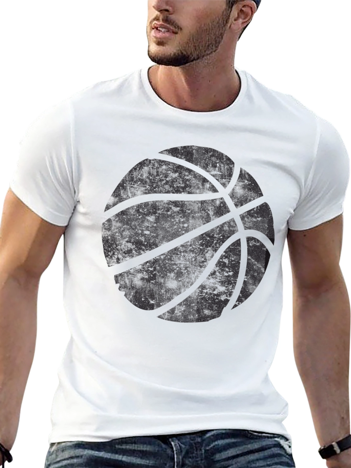 Mens Black Short Sleeve T-Shirt
