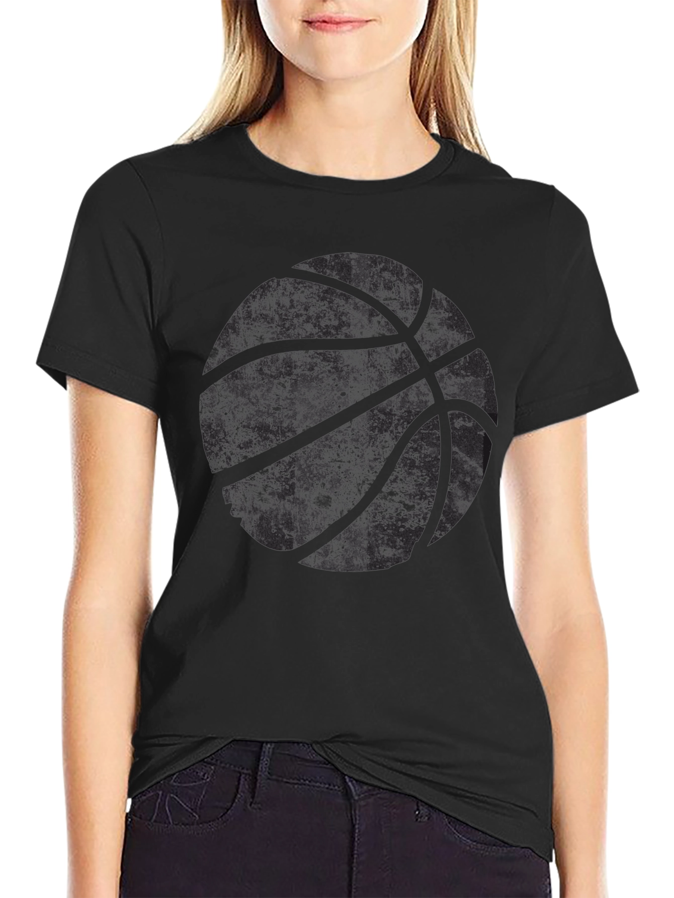 Mens Black Short Sleeve T-Shirt