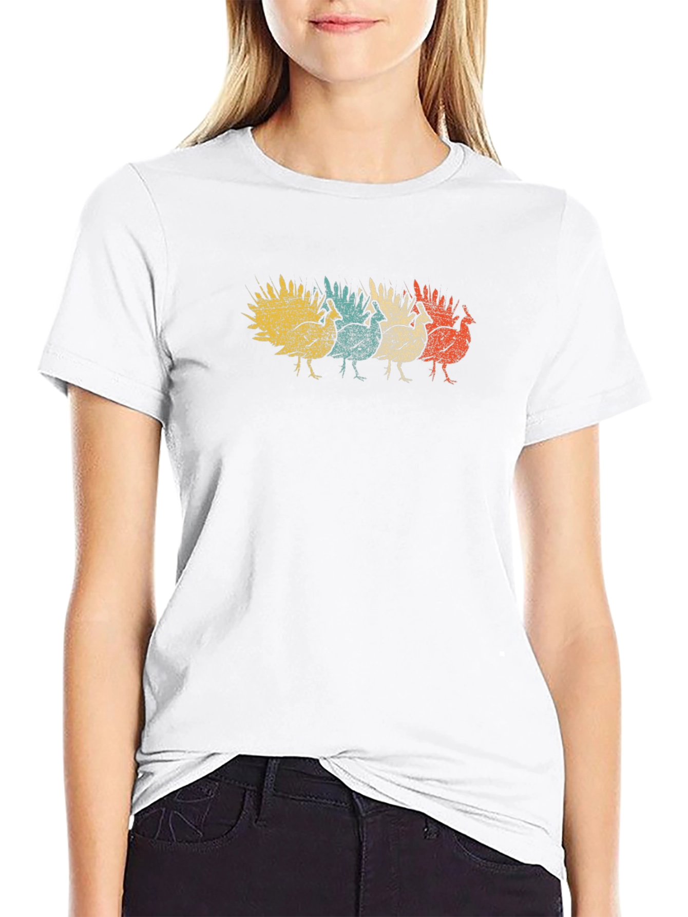Retro Turkey Graphic Tee