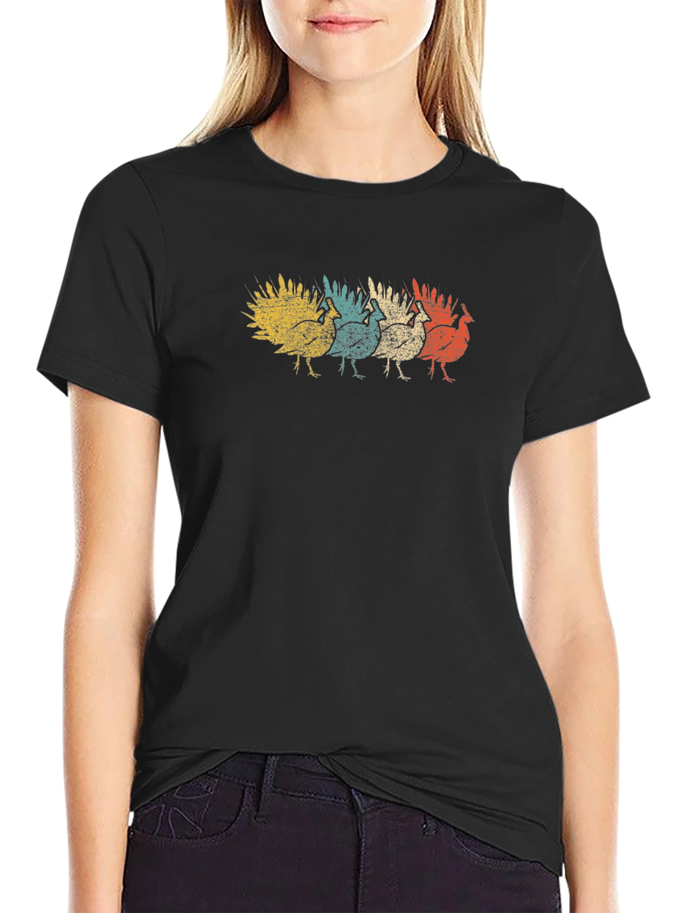 Retro Turkey Graphic Tee