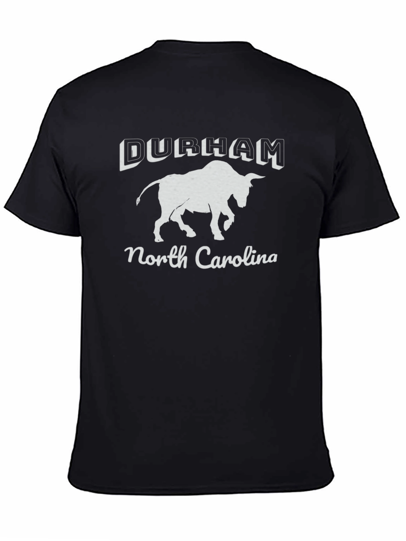 Durham North Carolina Bull Graphic T-Shirt