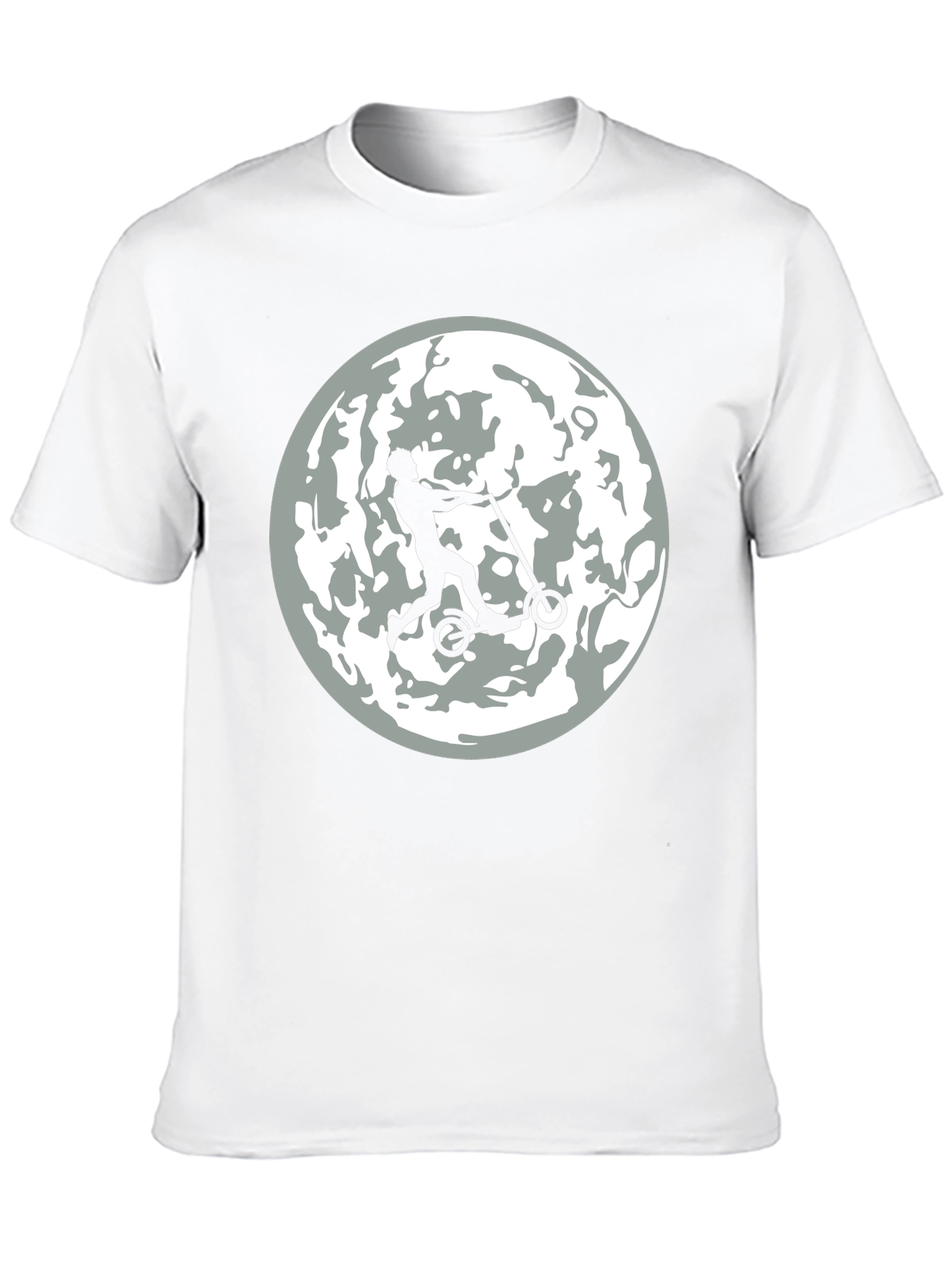 Moon Rider Graphic Tee - Mens Black T-Shirt