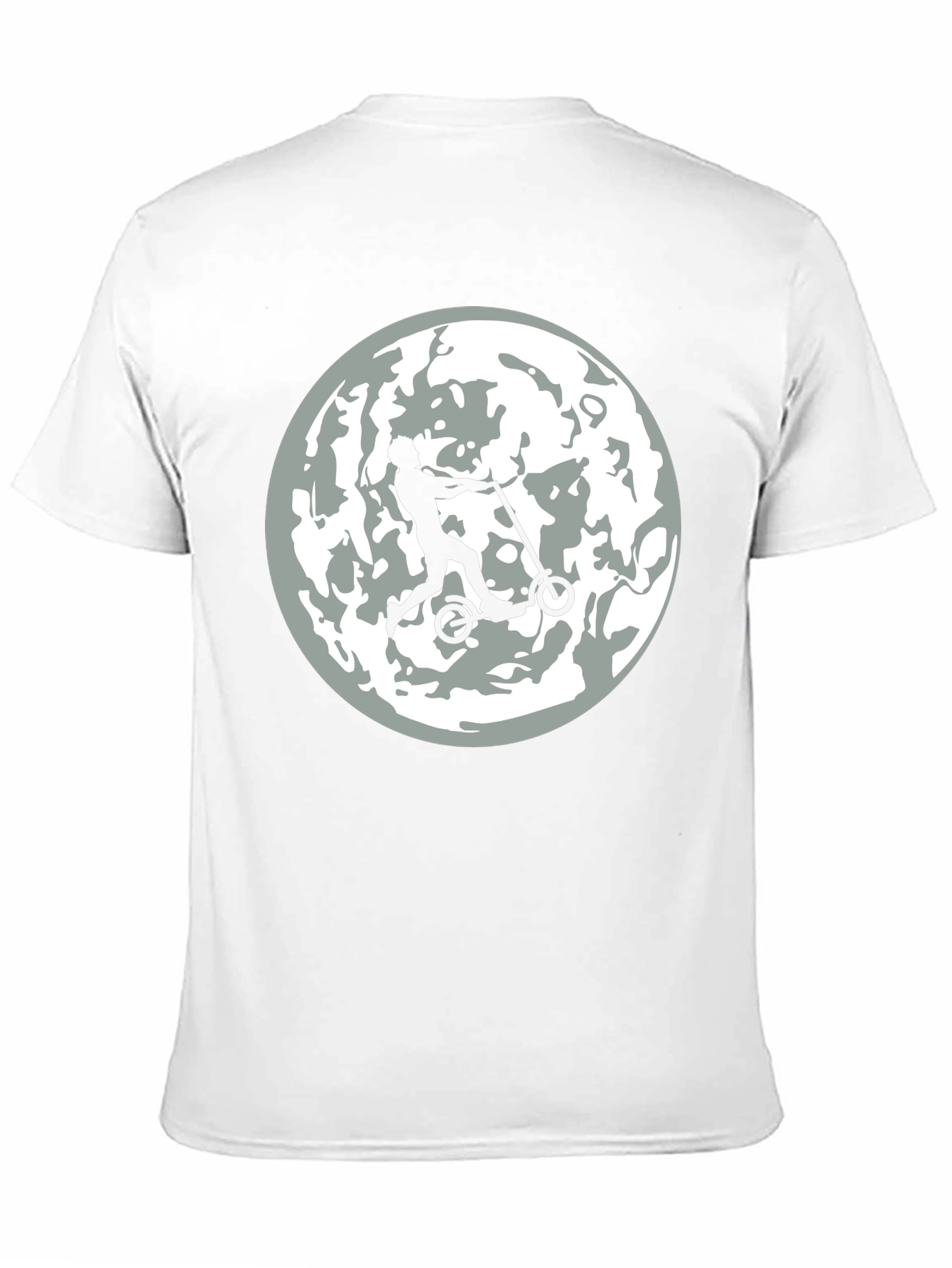 Moon Rider Graphic Tee - Mens Black T-Shirt