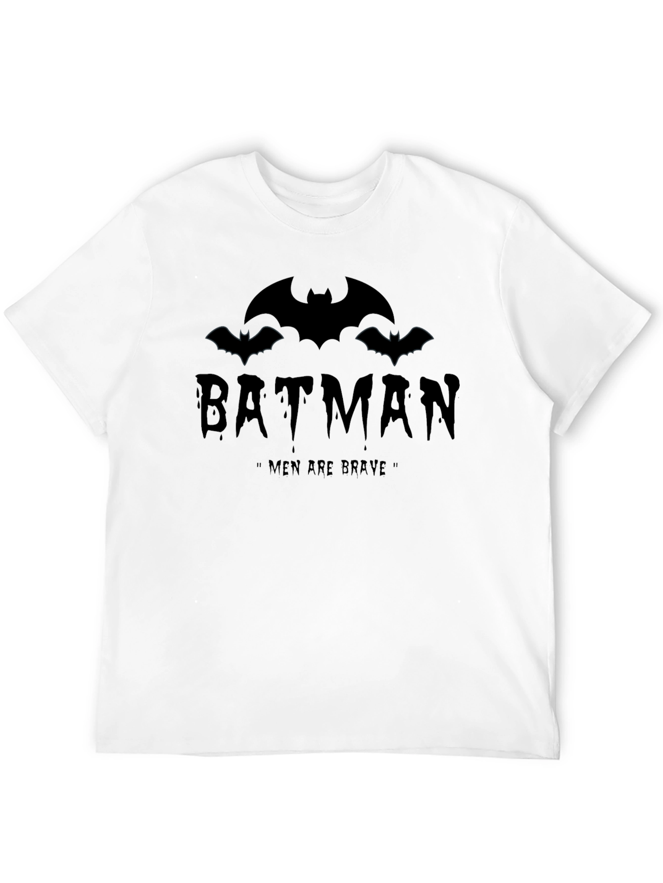 Batman Men Are Brave Graphic T-Shirt