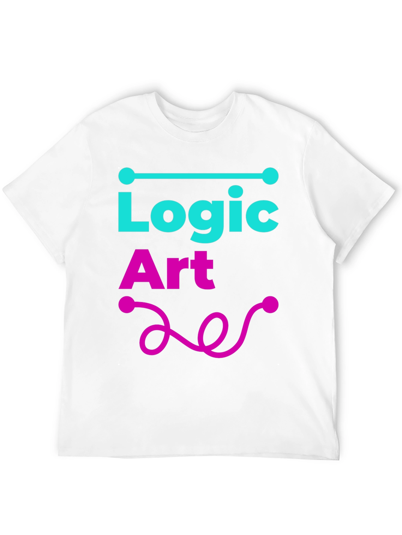 Logic Art Graphic Tee - Stylish and Unique Design