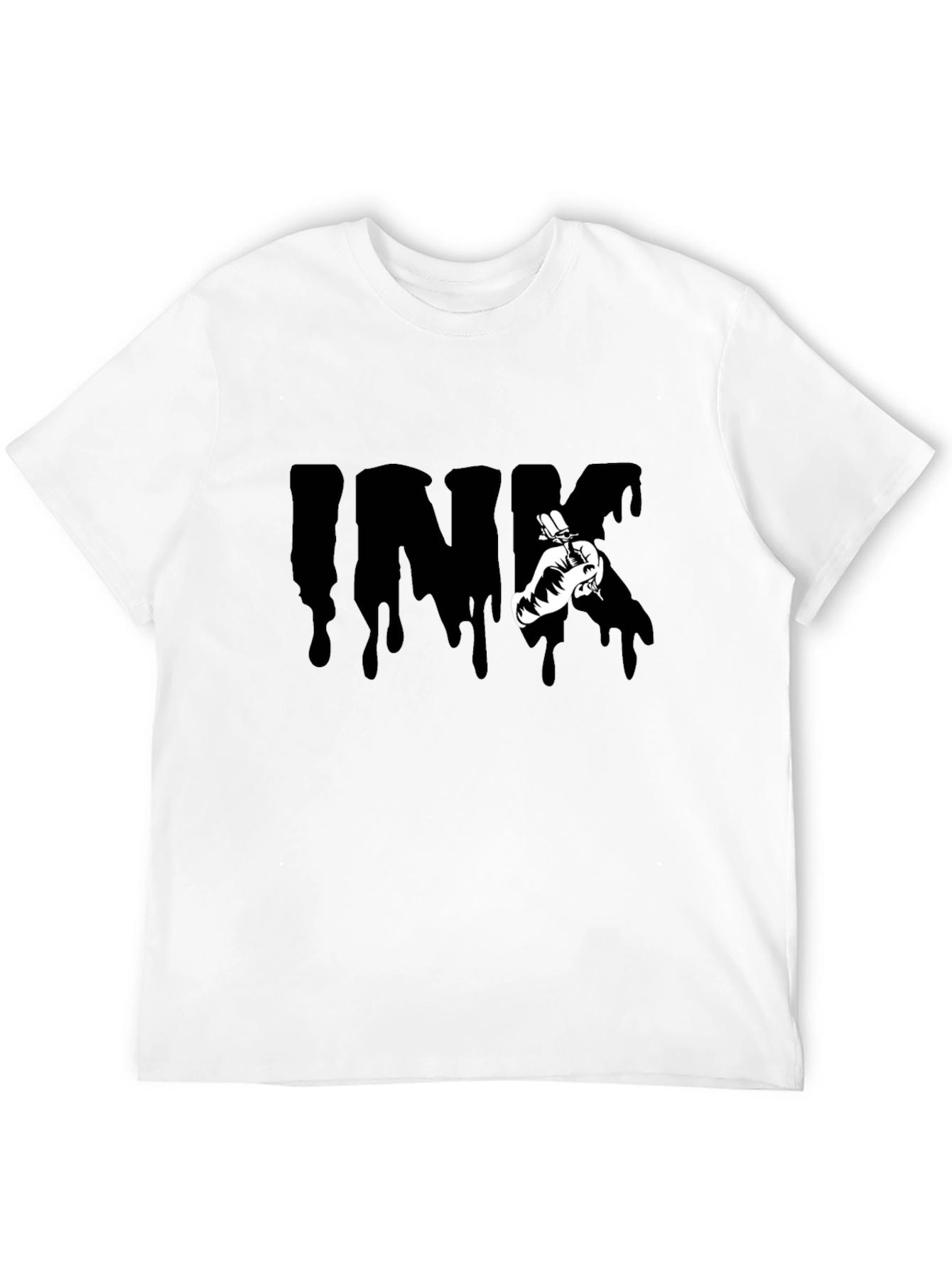 Ink Drip Tattoo Artist Graphic T-Shirt