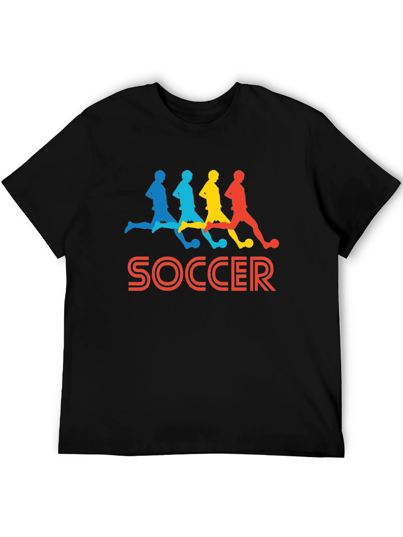 Colorful Soccer T-Shirt