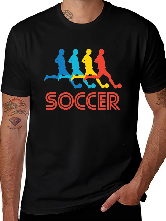 Colorful Soccer T-Shirt