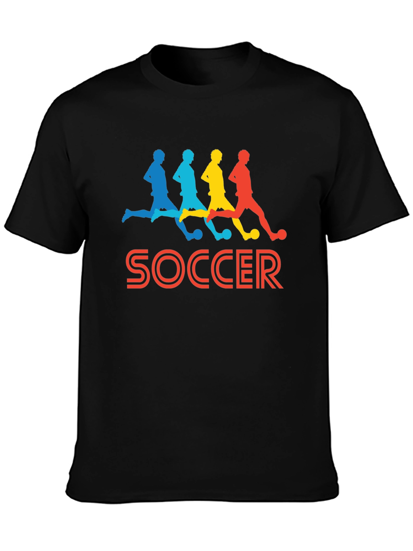 Colorful Soccer T-Shirt