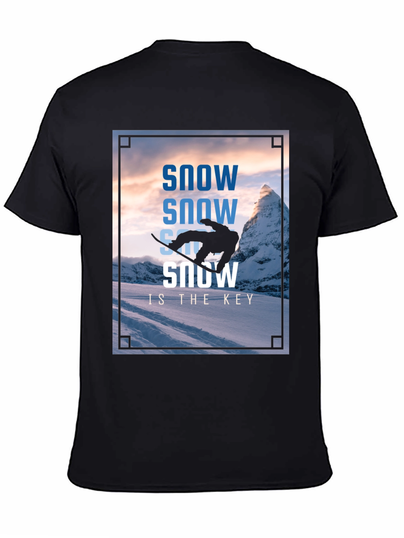 Snow is the Key Graphic T-Shirt
