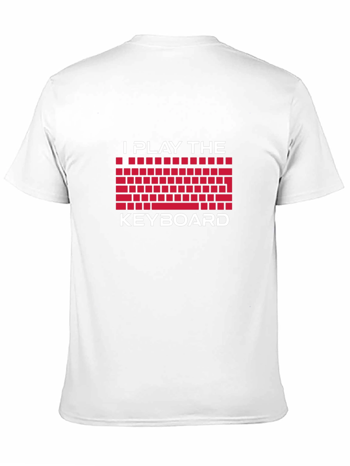 I Play The Keyboard Graphic Tee