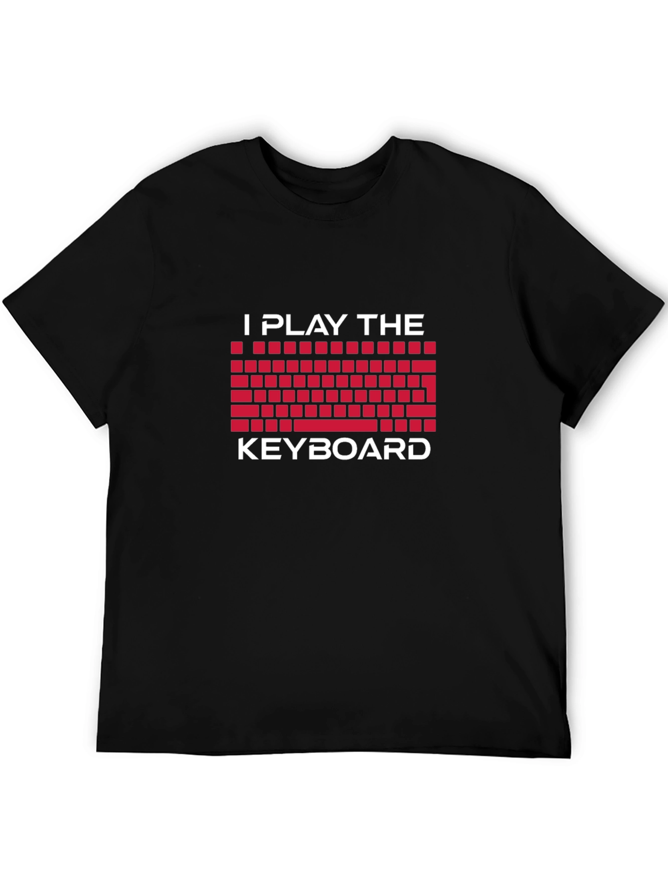 I Play The Keyboard Graphic Tee