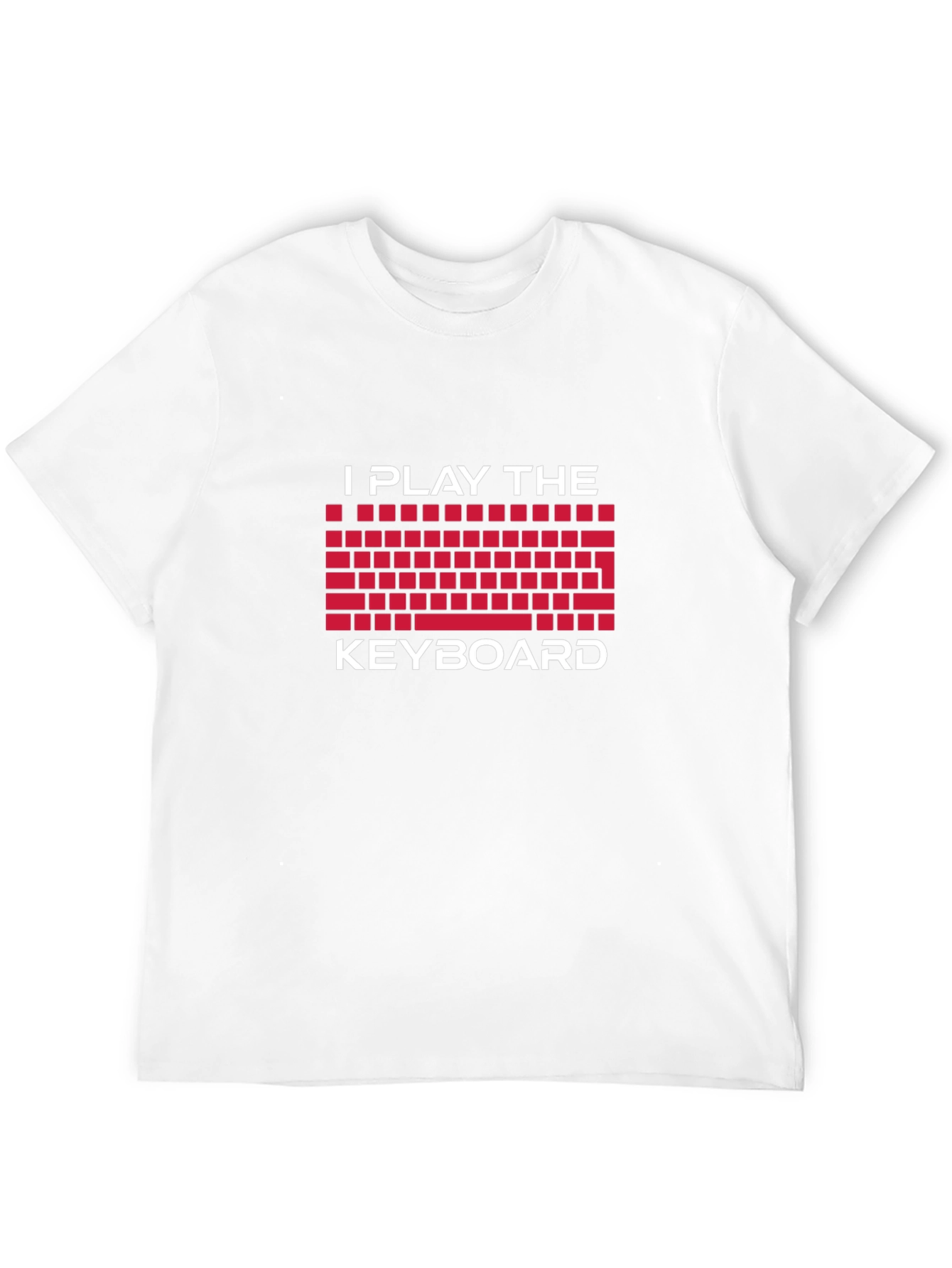 I Play The Keyboard Graphic Tee
