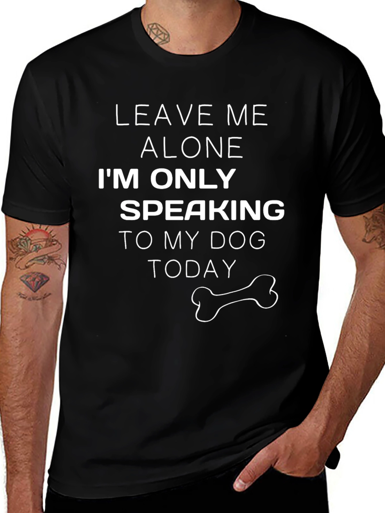 Leave Me Alone Dog Lover T-Shirt