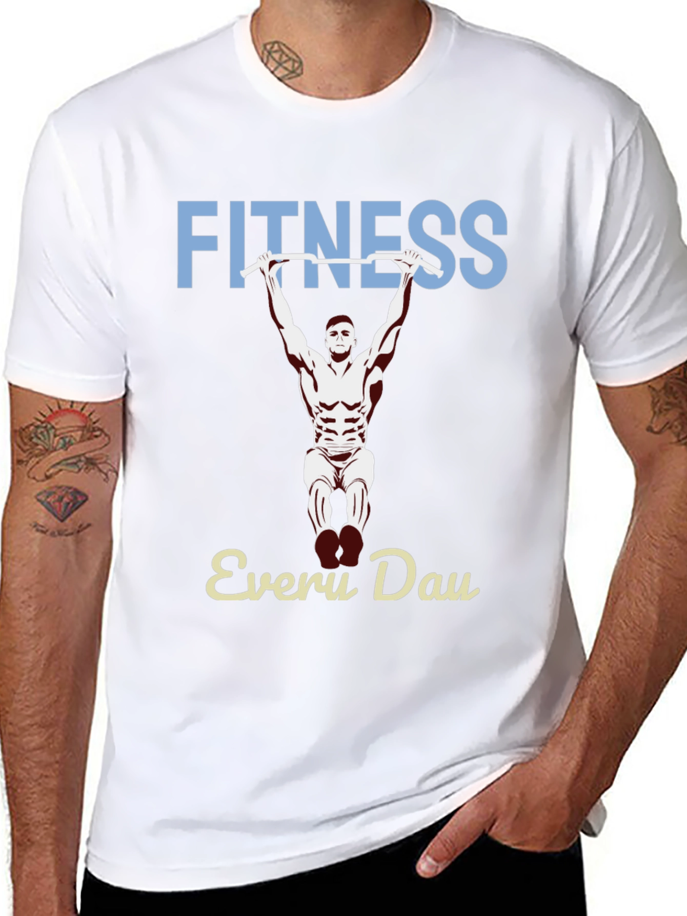 Fitness Every Day Graphic T-Shirt