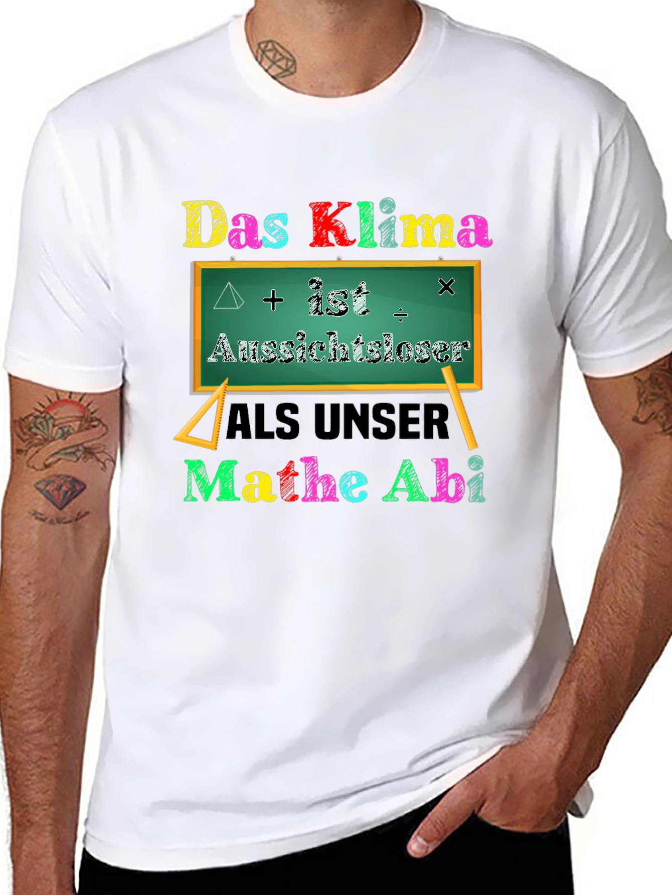 Das Klima Mathe Abi T-Shirt