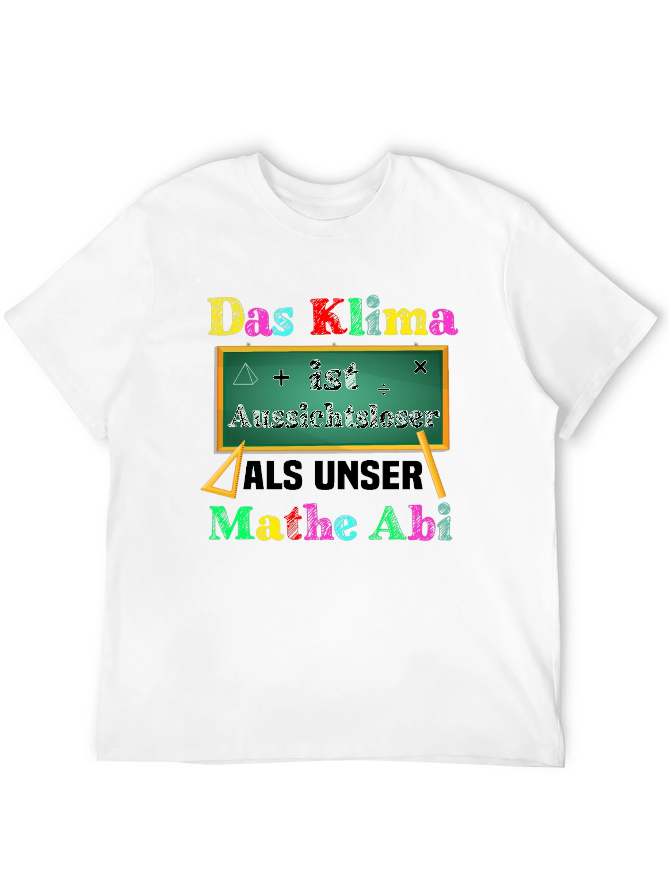 Das Klima Mathe Abi T-Shirt