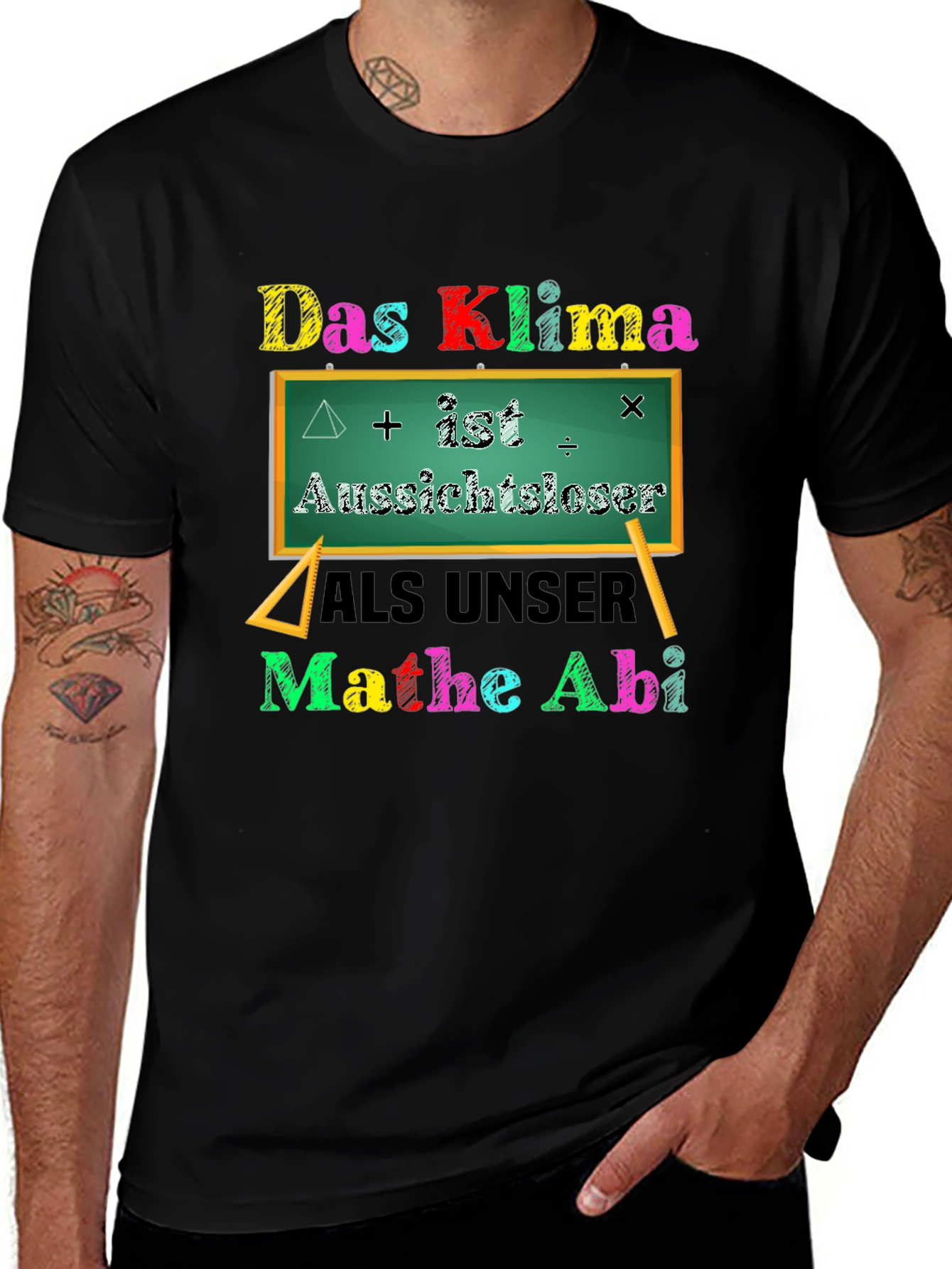 Das Klima Mathe Abi T-Shirt