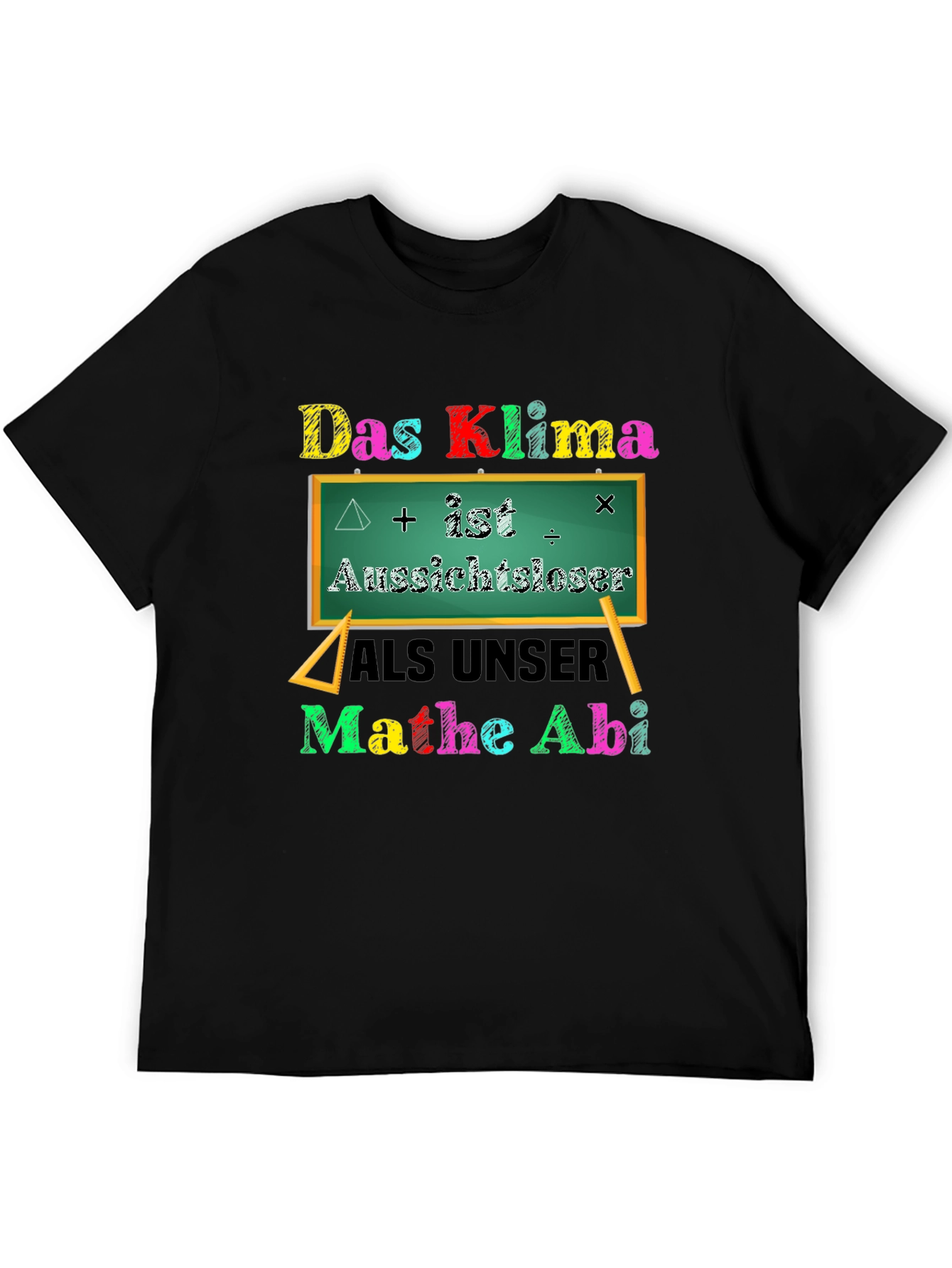 Das Klima Mathe Abi T-Shirt