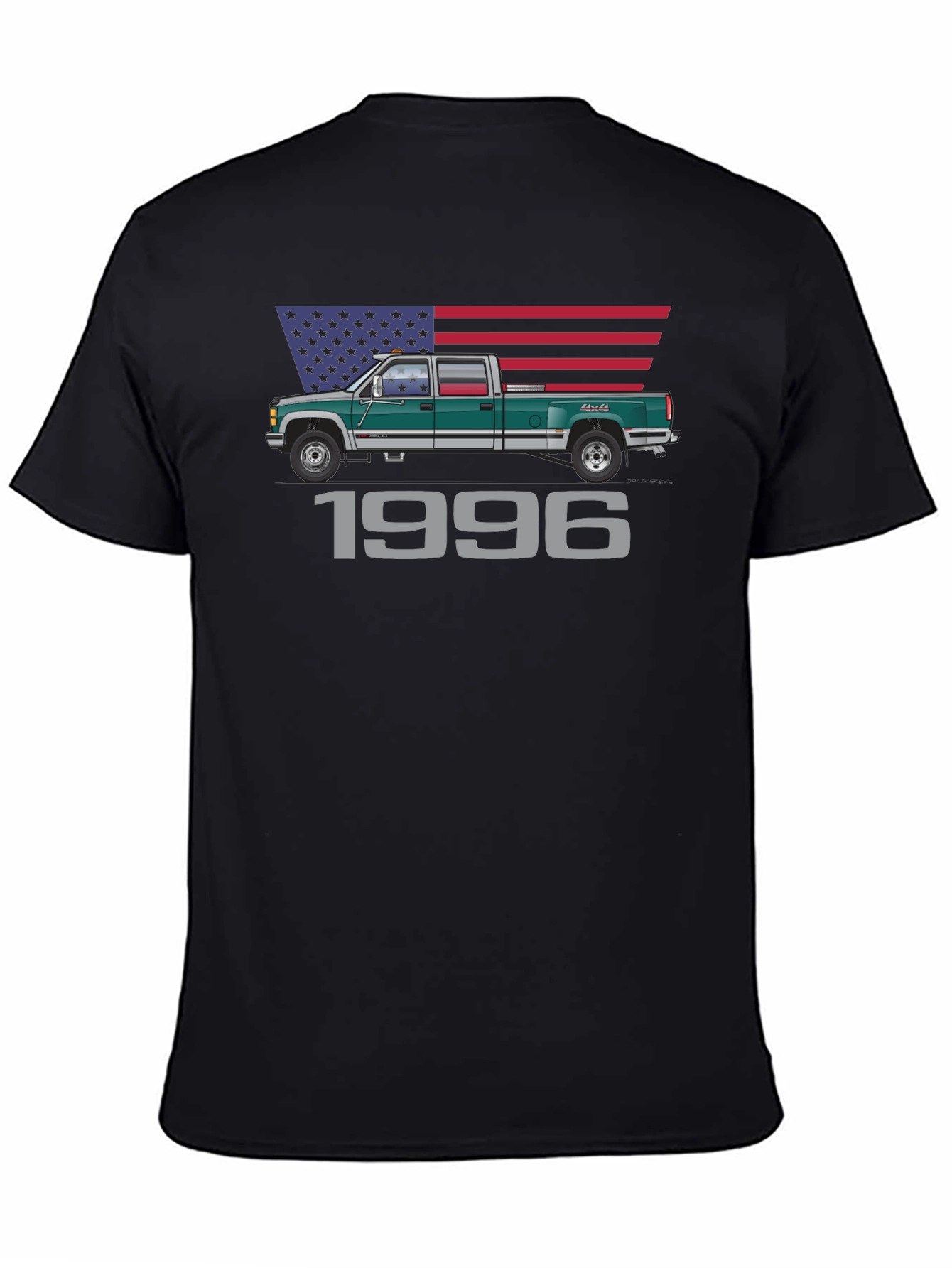 1996 Truck Graphic Tee - Classic Pickup Truck T-Shirt