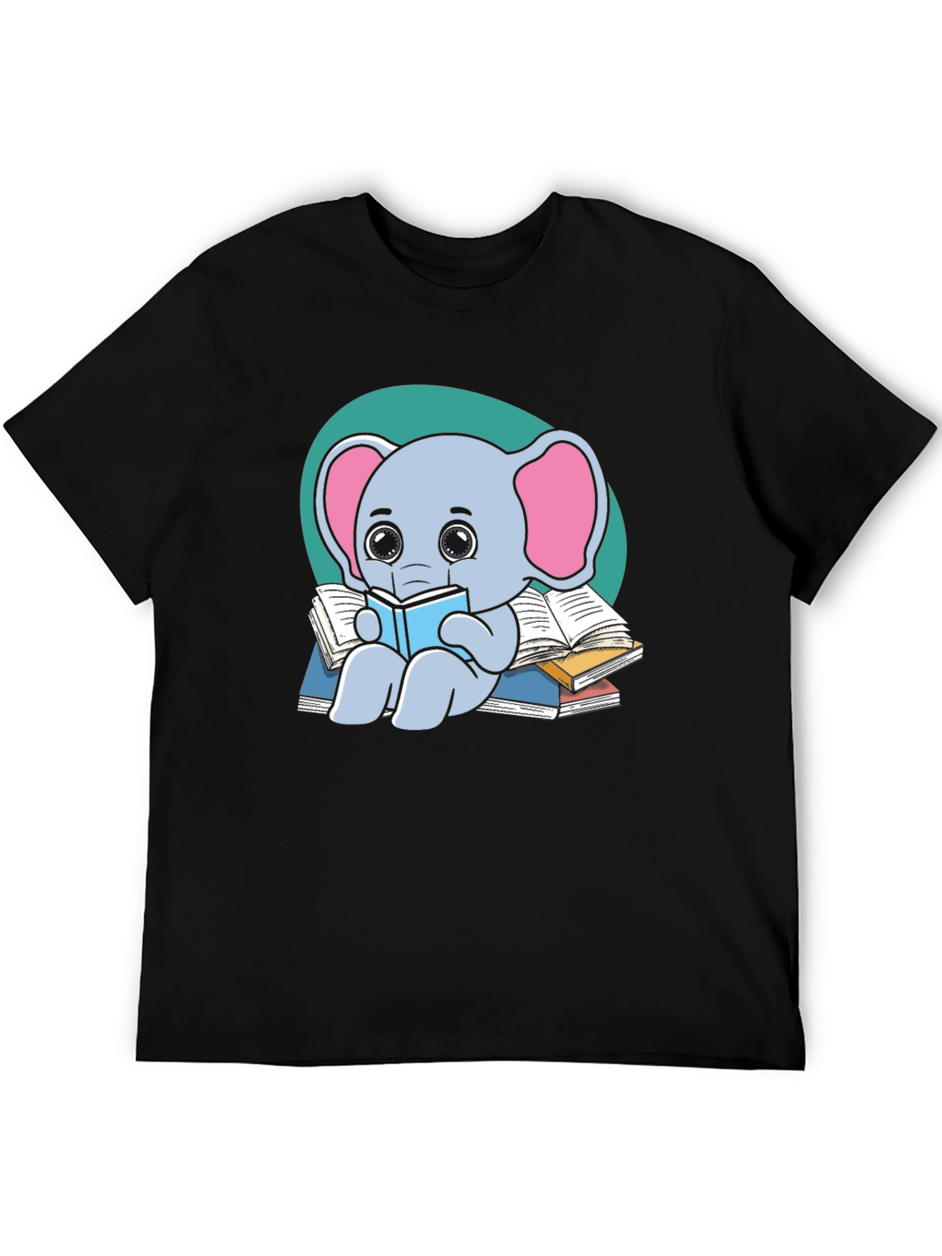 Reading Elephant T-Shirt