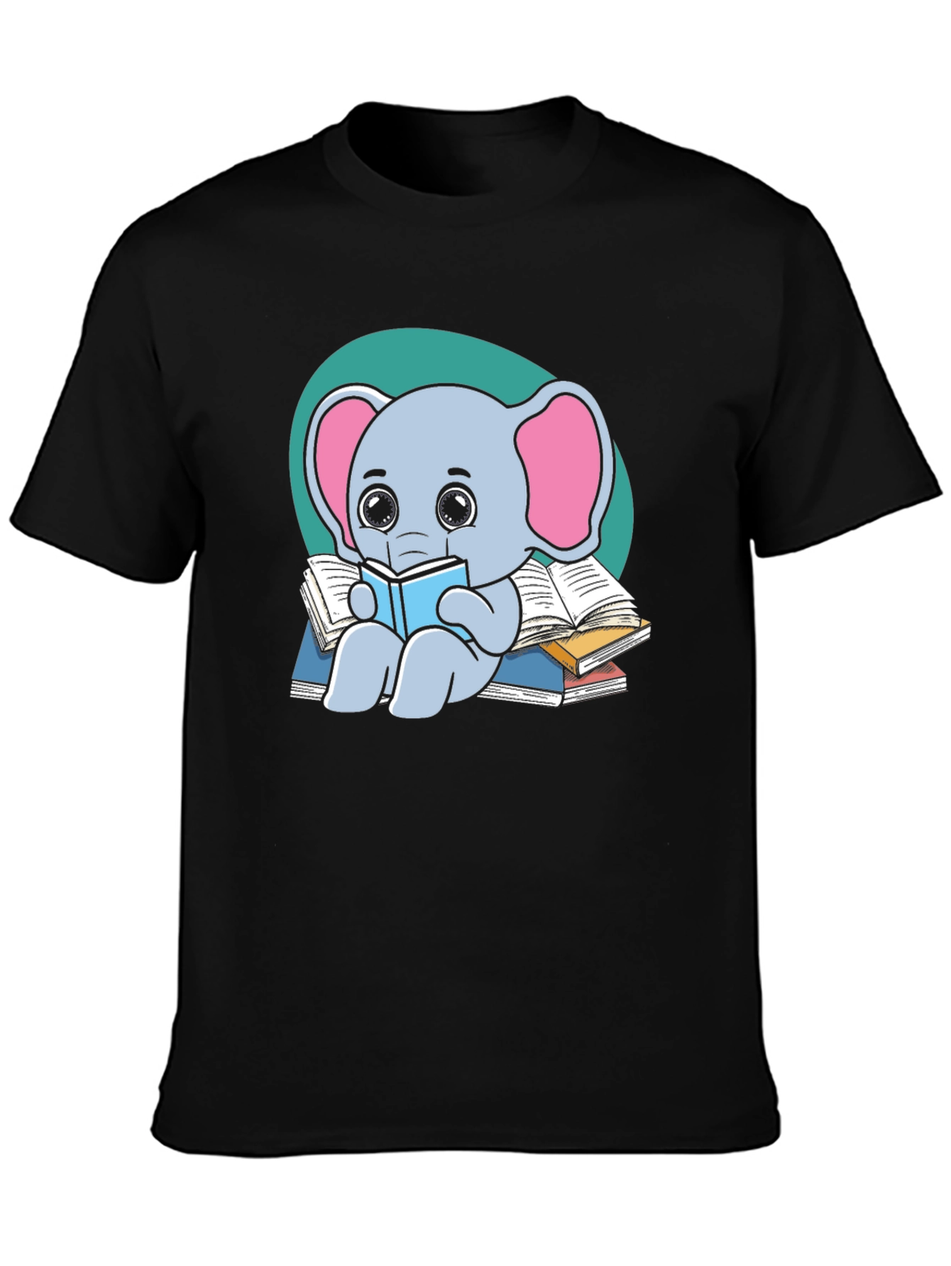 Reading Elephant T-Shirt