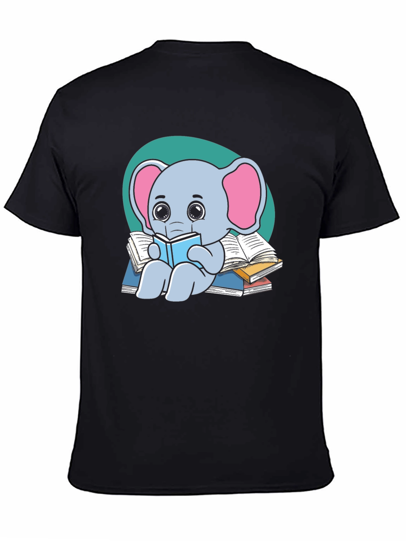 Reading Elephant T-Shirt