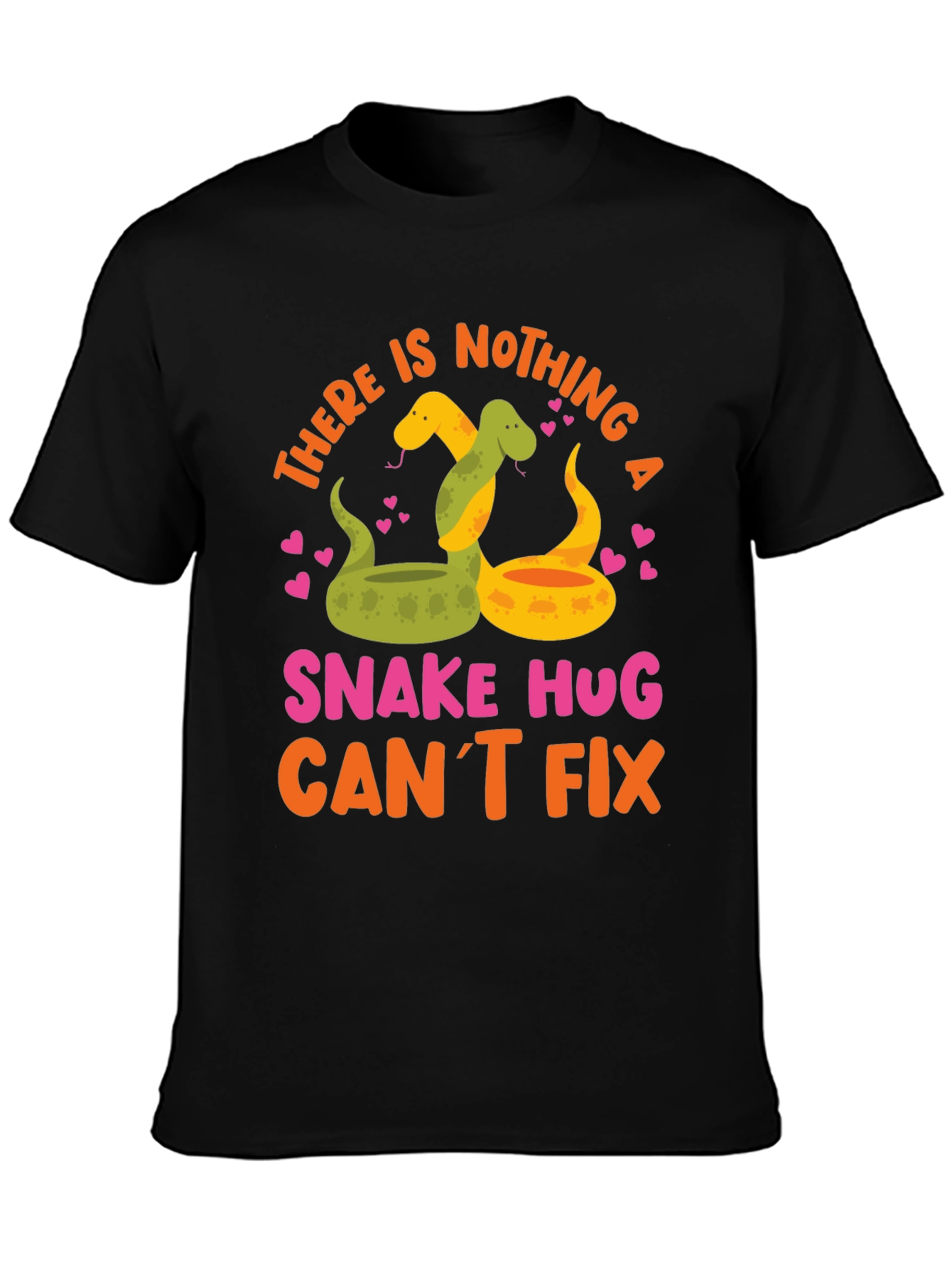 Snake Hugs T-Shirt - Funny Graphic Tee