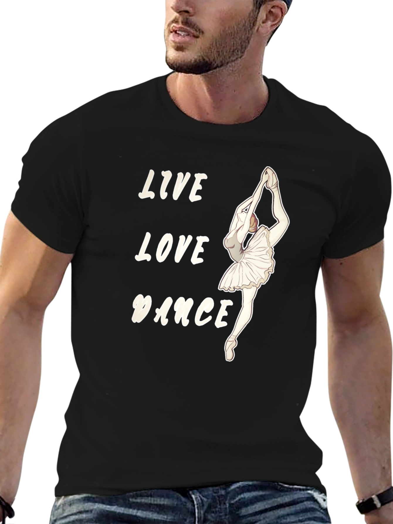 Live Love Dance Ballerina T-Shirt