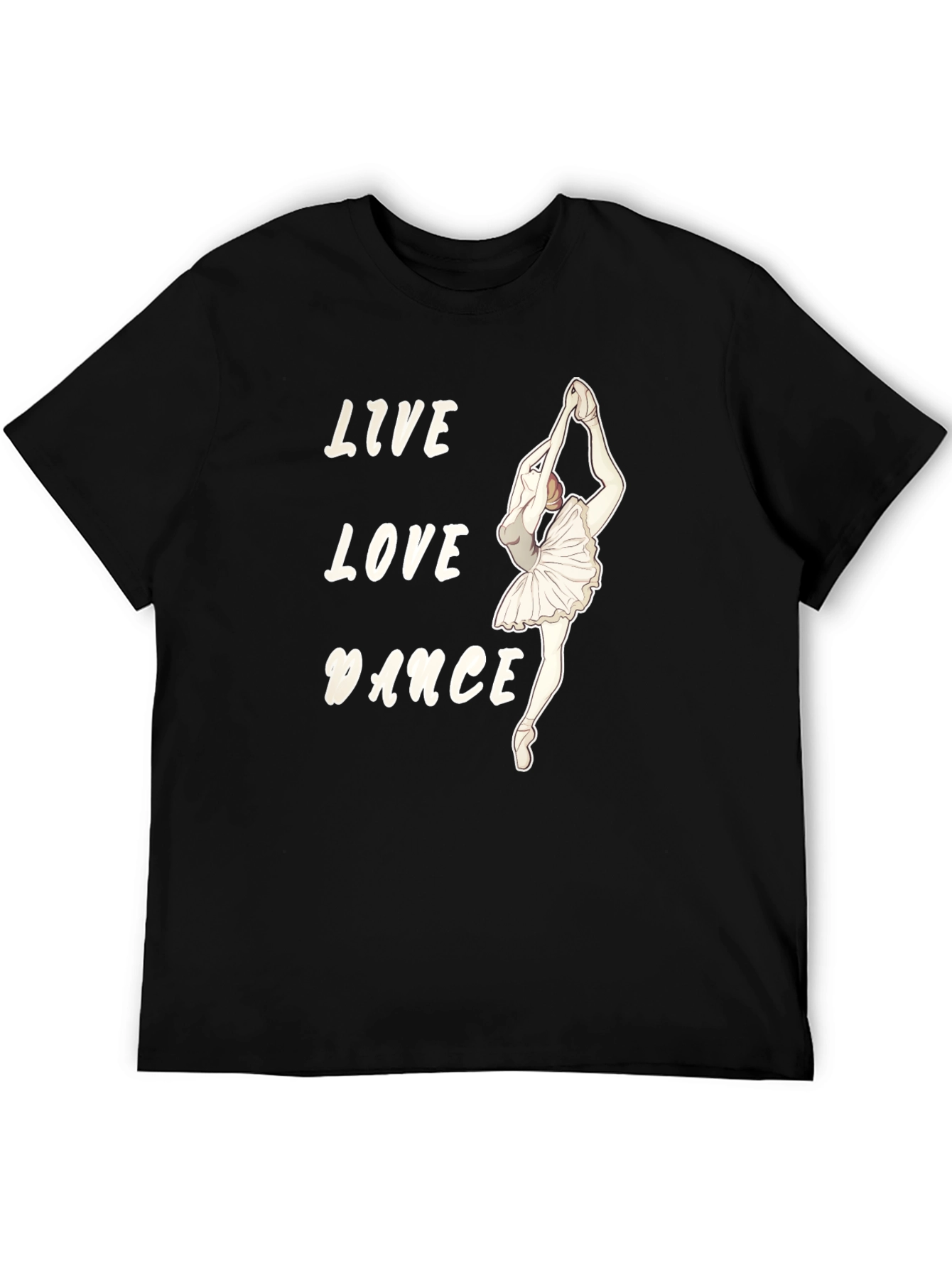 Live Love Dance Ballerina T-Shirt
