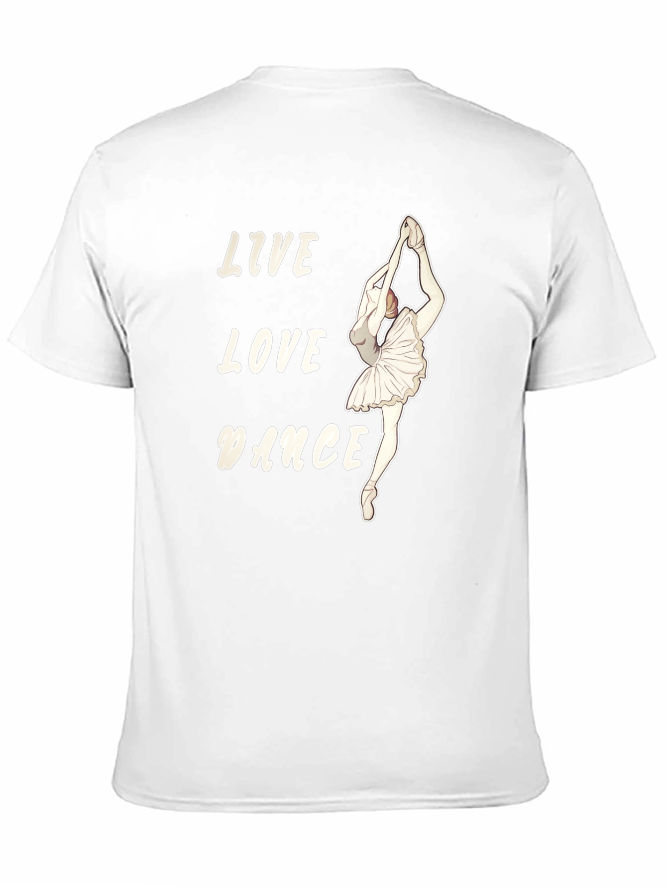 Live Love Dance Ballerina T-Shirt
