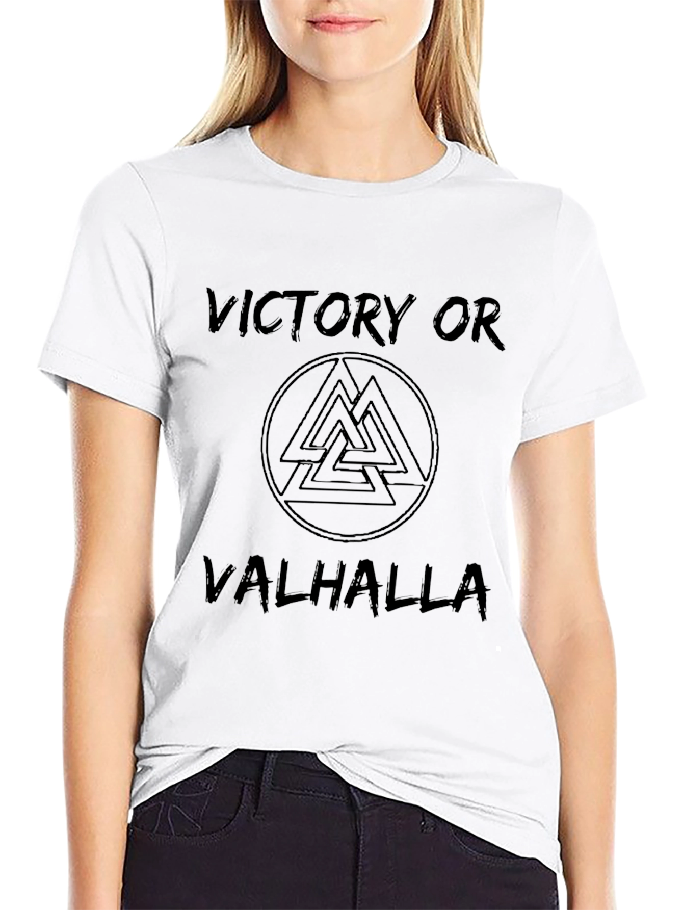Victory or Valhalla Viking T-Shirt