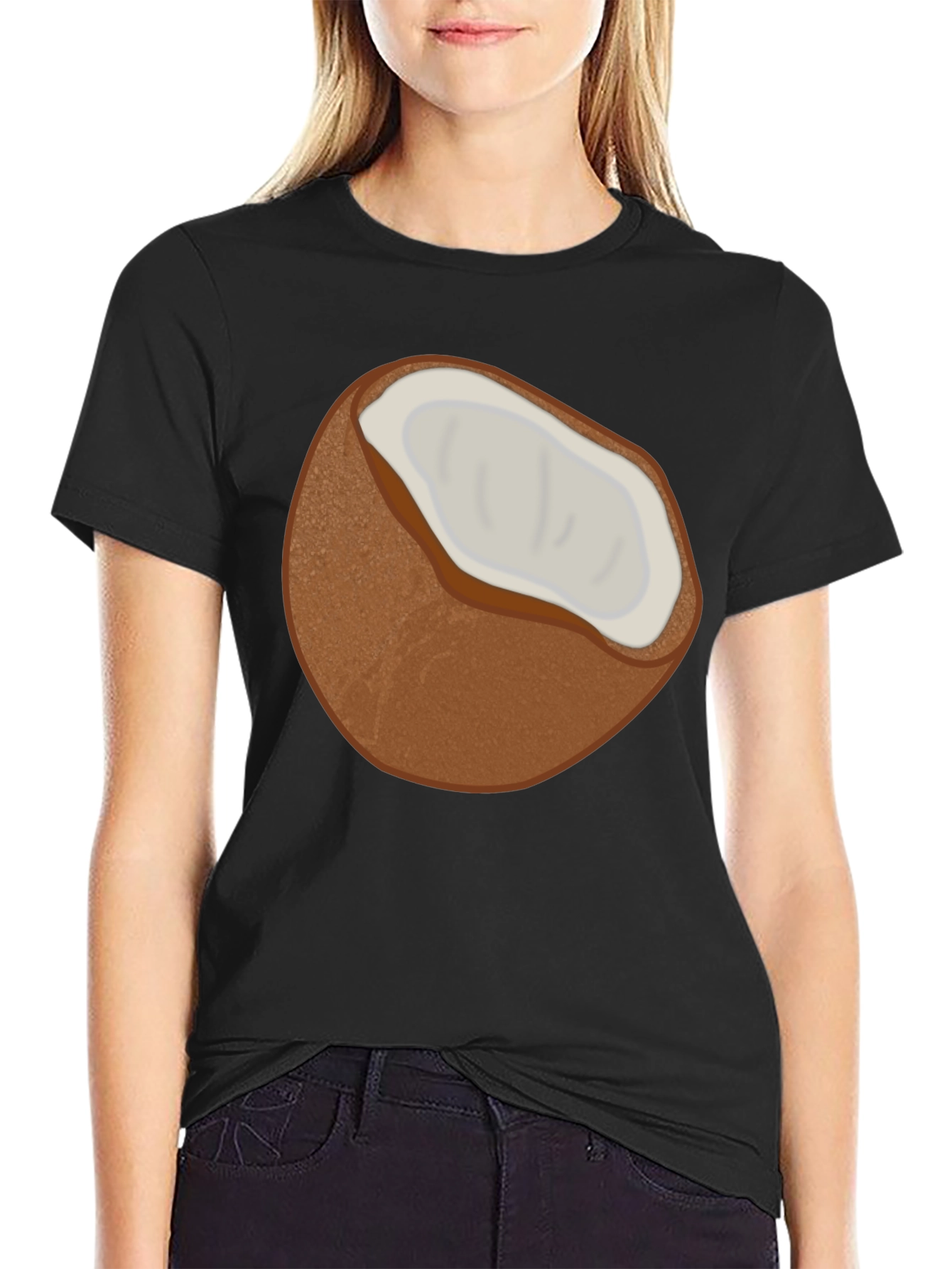 Coconut Graphic T-Shirt - Tropical Summer Style