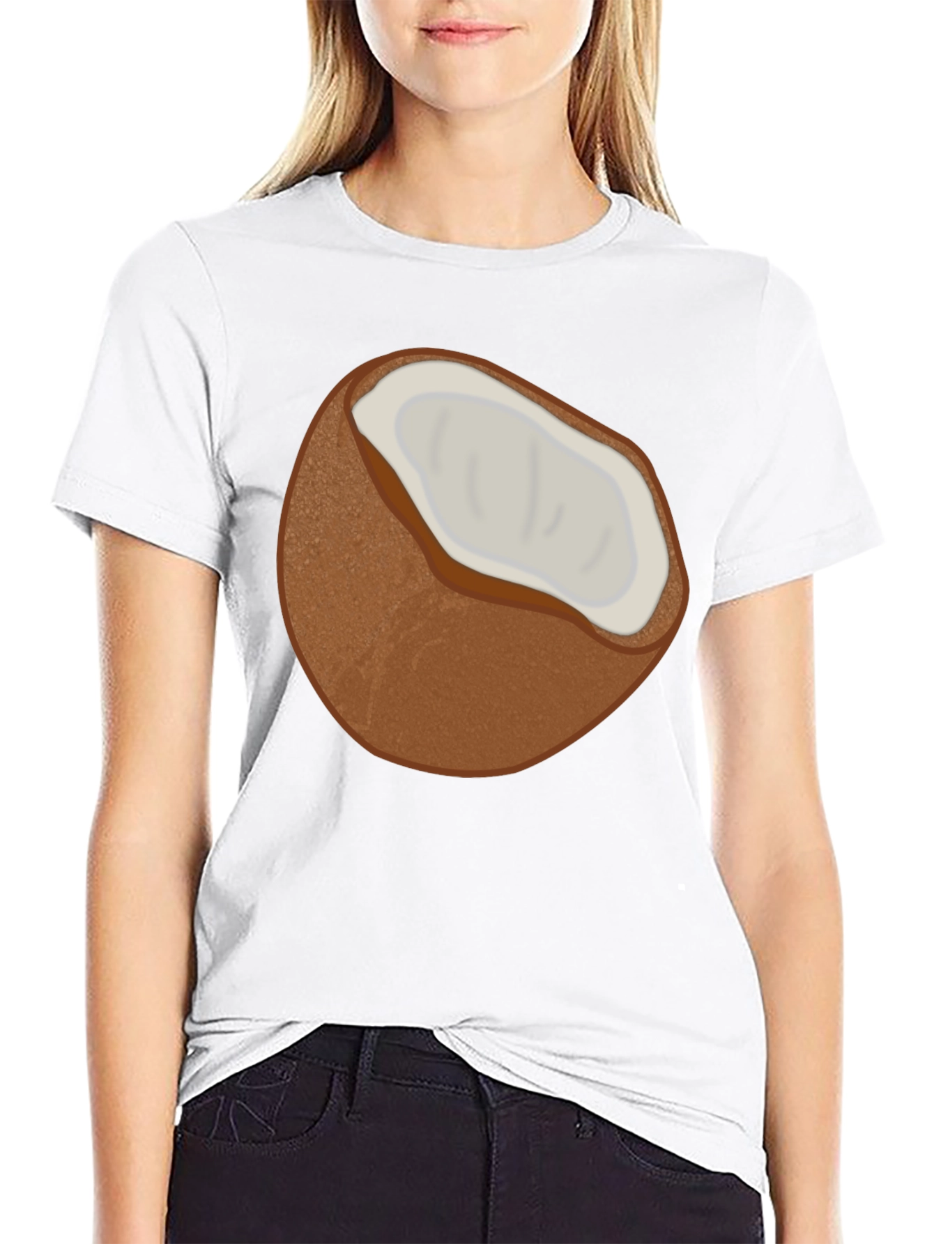 Coconut Graphic T-Shirt - Tropical Summer Style