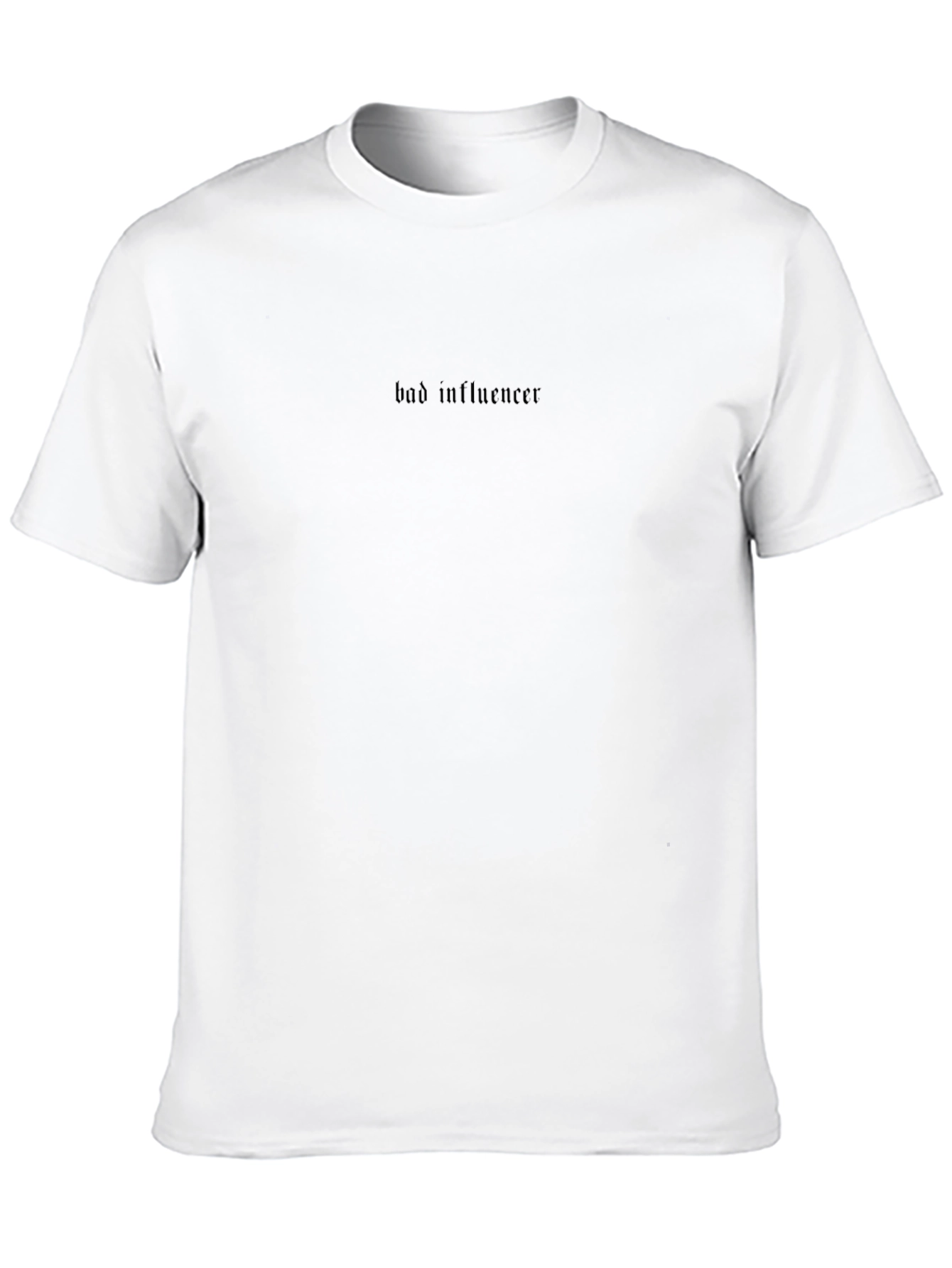 Bad Influencer Black T-Shirt - Trendy Graphic Tee