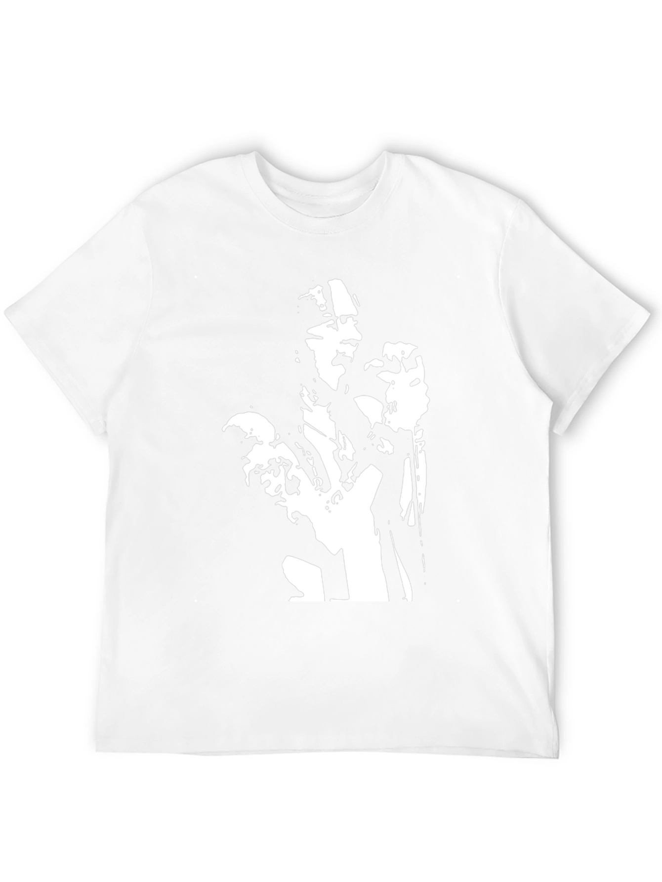 Black T-Shirt with Bold Graphic Print