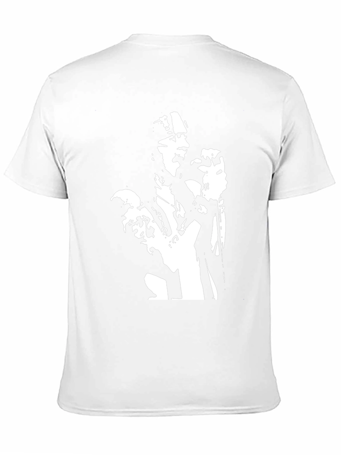 Black T-Shirt with Bold Graphic Print