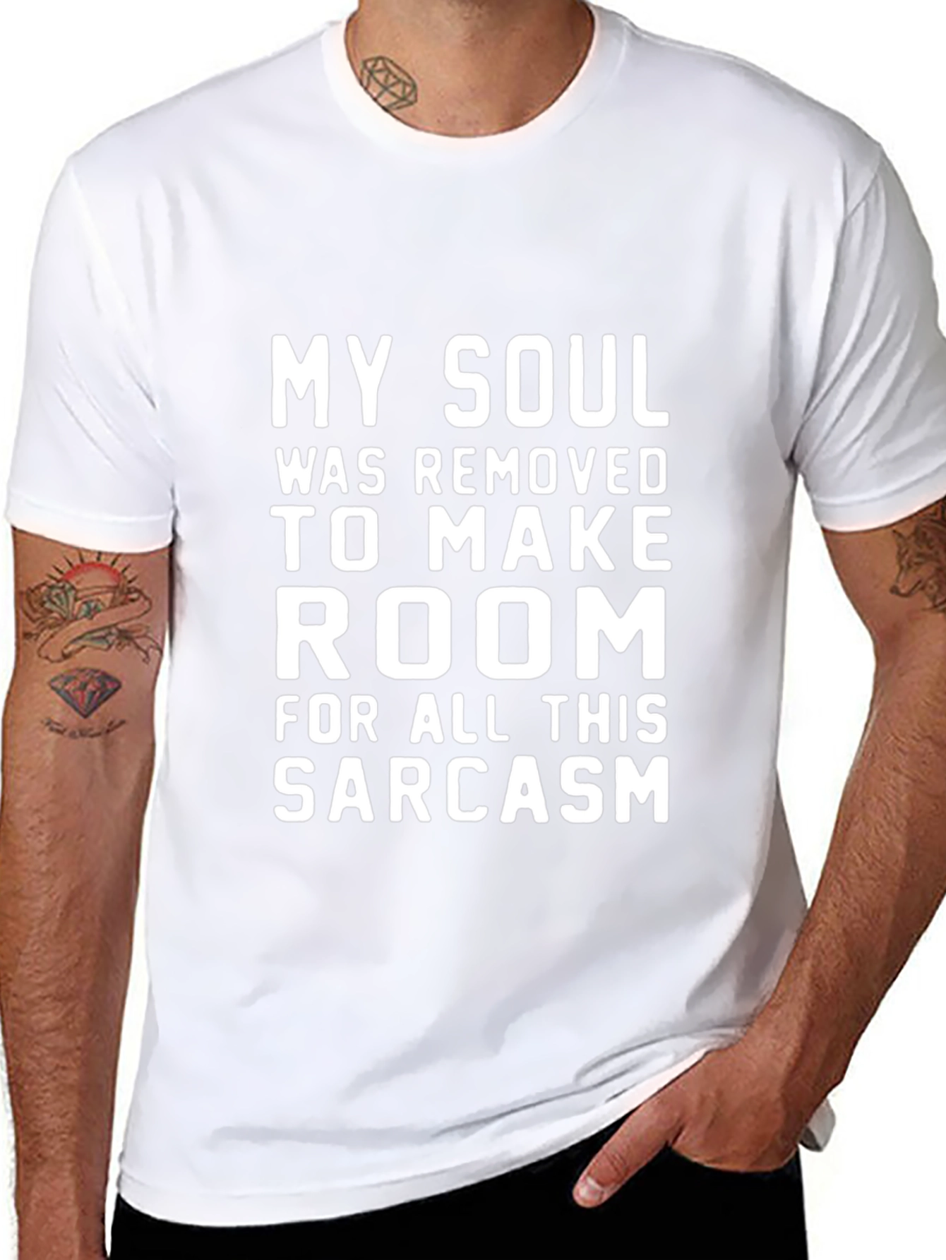 Sarcastic Humor T-Shirt - My Soul Removed