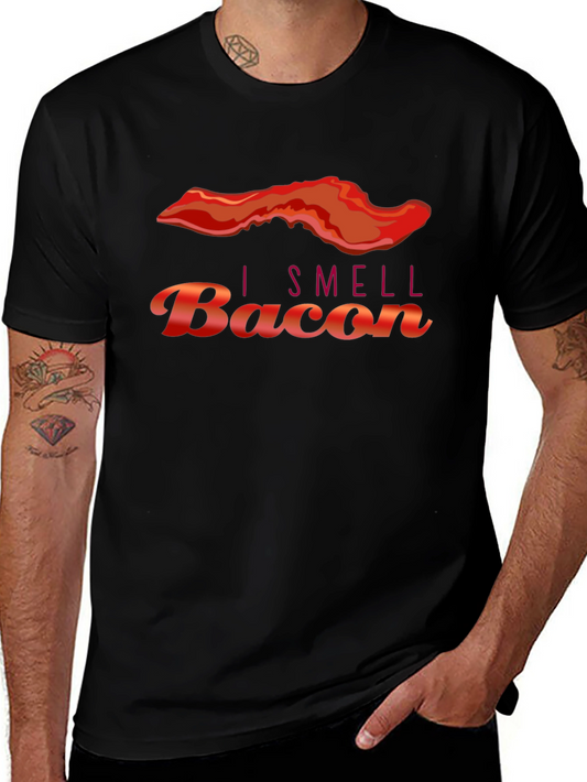 I Smell Bacon Graphic Tee - Funny Food Lover T-Shirt