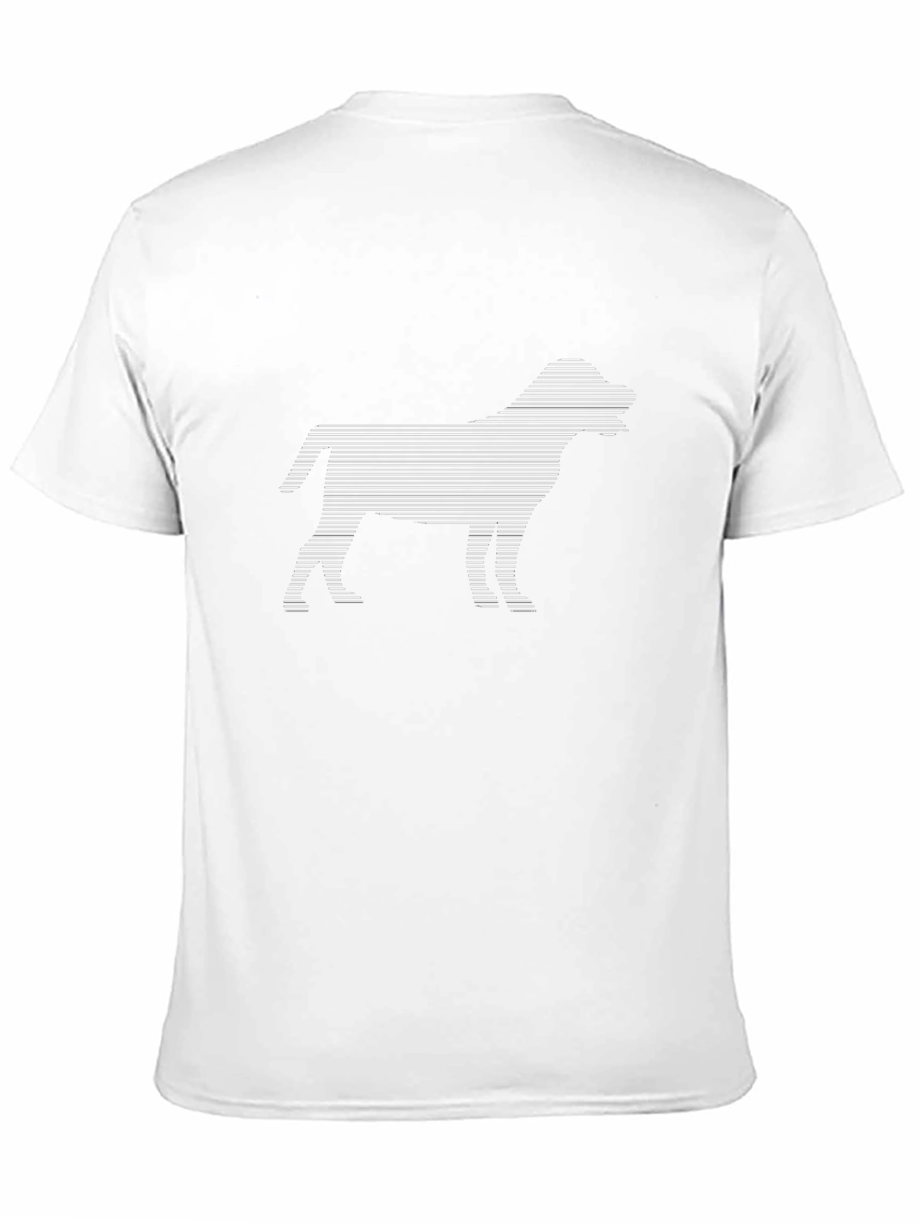 Dog Breed Silhouette Tee - Modern Graphic Print