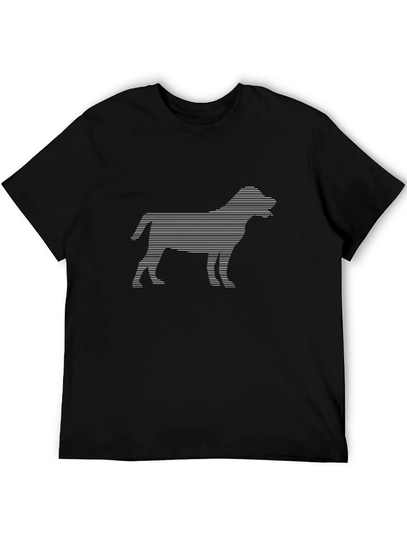 Dog Breed Silhouette Tee - Modern Graphic Print