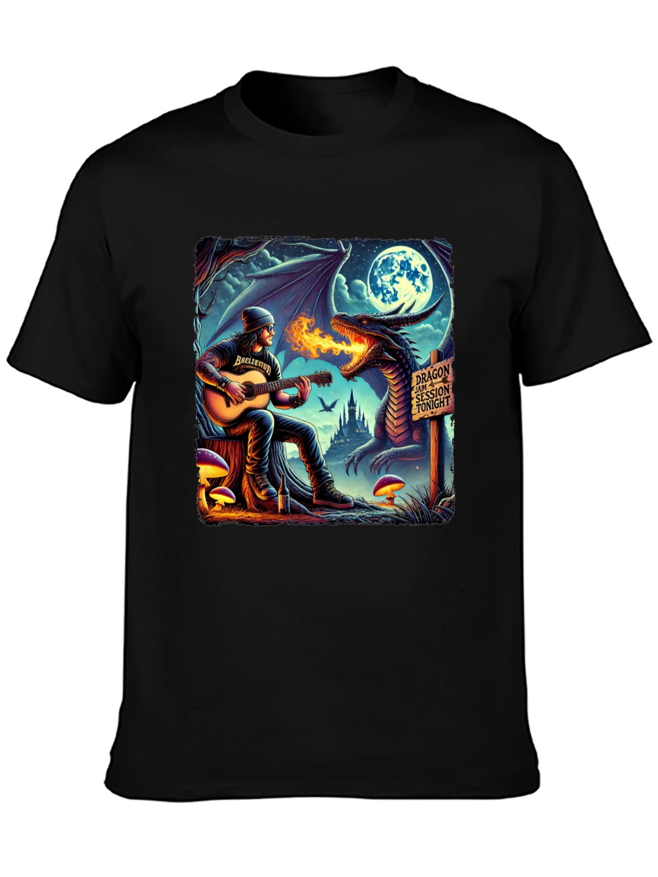 Dragon Music Session Graphic Tee