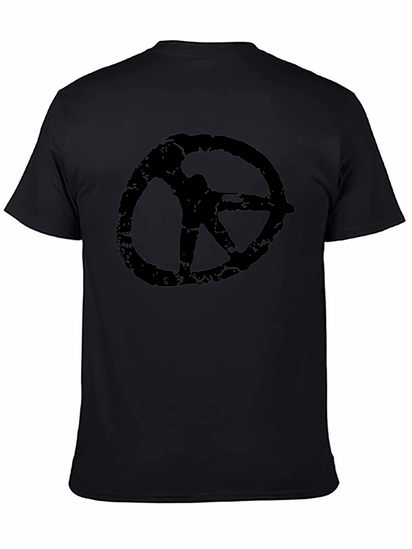 Grunge Circle Graphic Tee