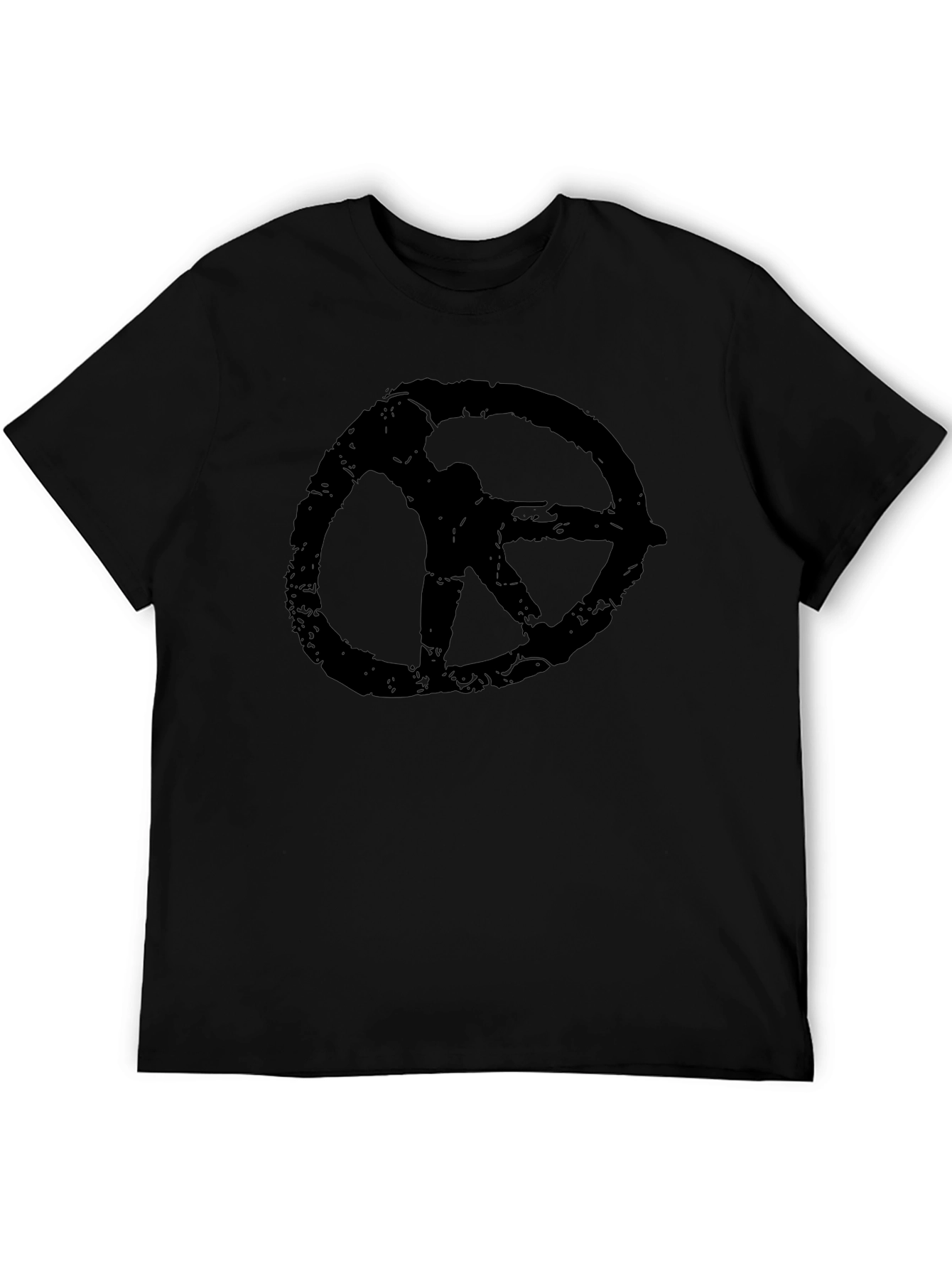 Grunge Circle Graphic Tee