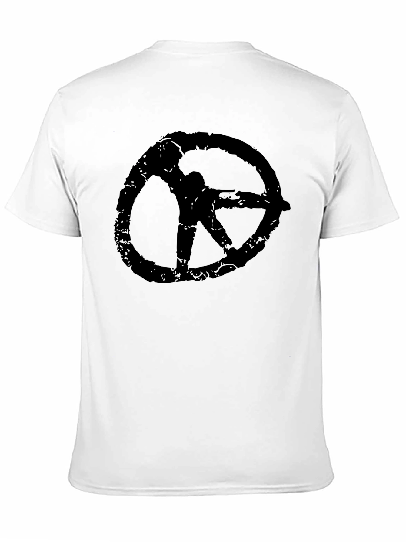 Grunge Circle Graphic Tee