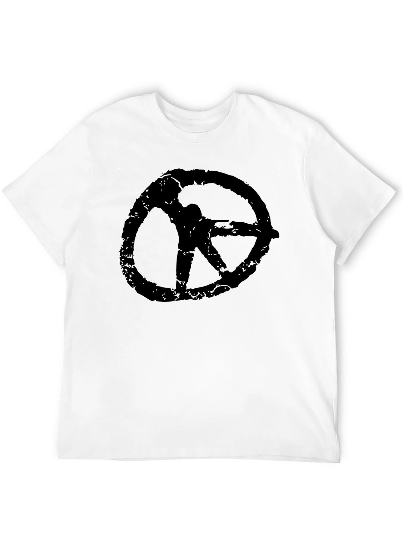 Grunge Circle Graphic Tee