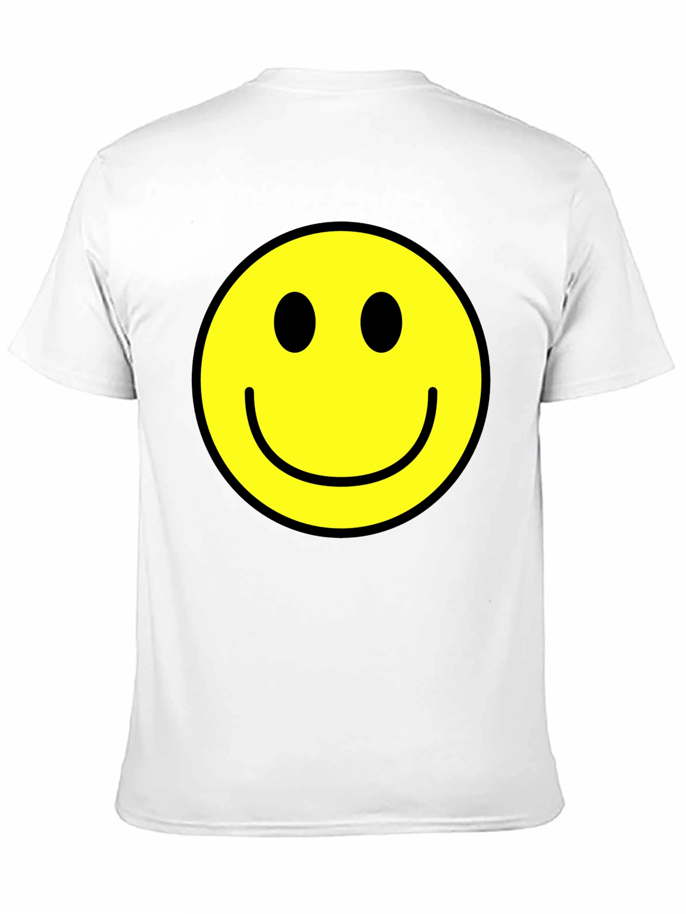Smiley Face Graphic Tee - Classic Happy Design